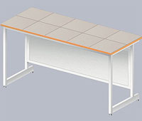 Стол лабораторный низкий ЛАБ-1500-ЛКн-МЕТ