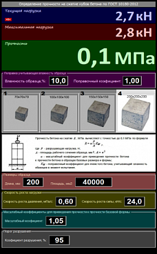 Автоматический пресс ТП-1-100 «Асфальт» (диапазон измерения от 2 до 100 кН)